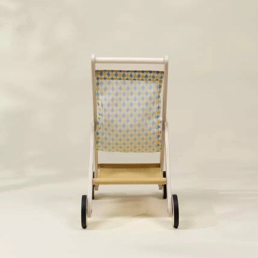 Wooden Dolls’ Stroller