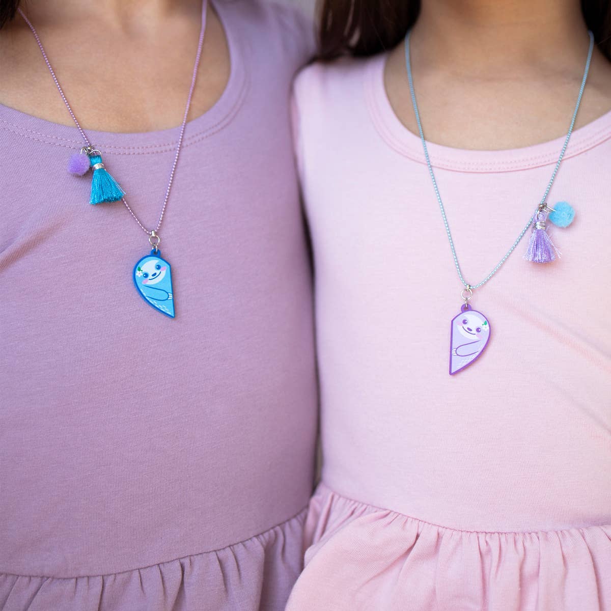 Kourtney BFF Necklaces -sloths