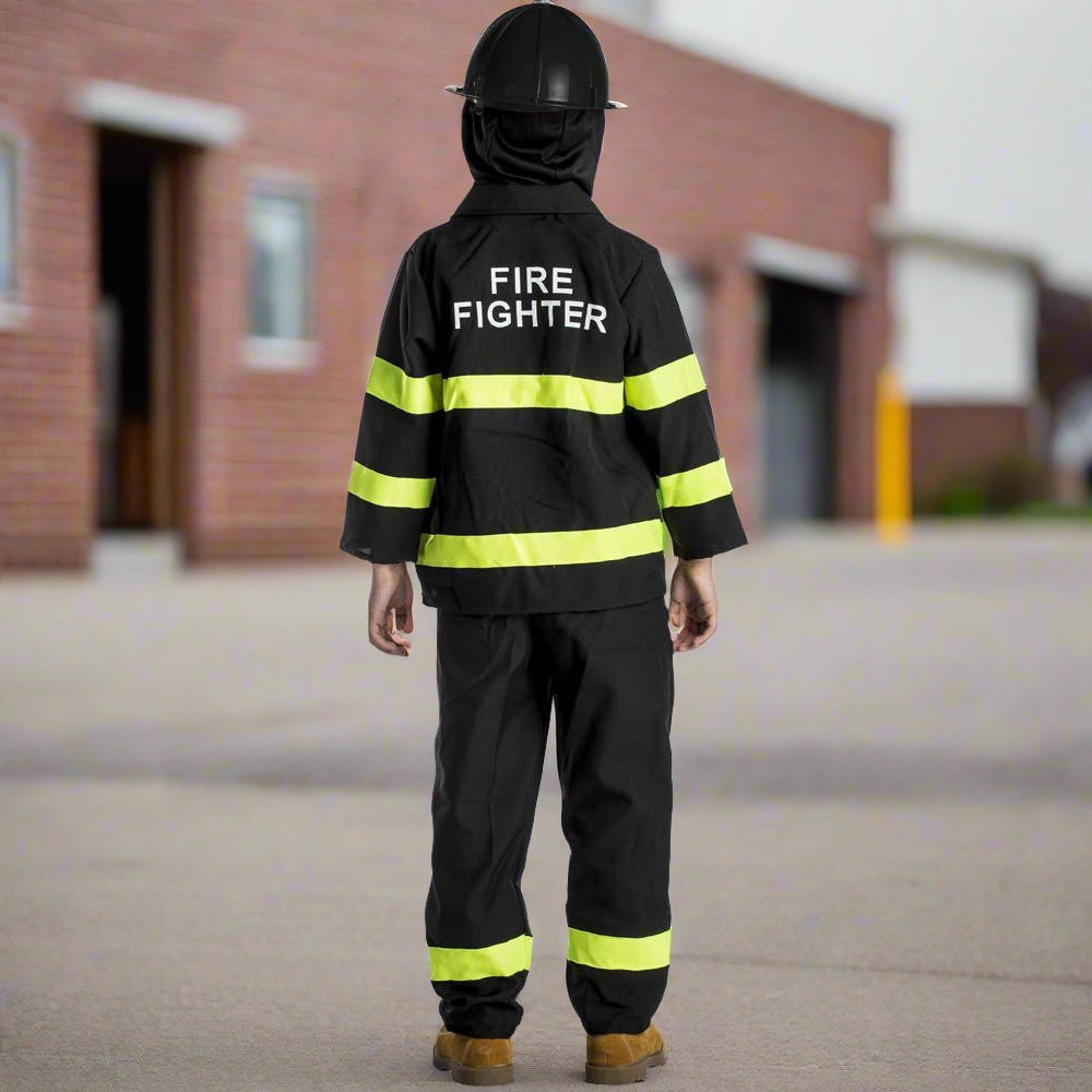 Deluxe Fire Fighter Dress Up Costume Set