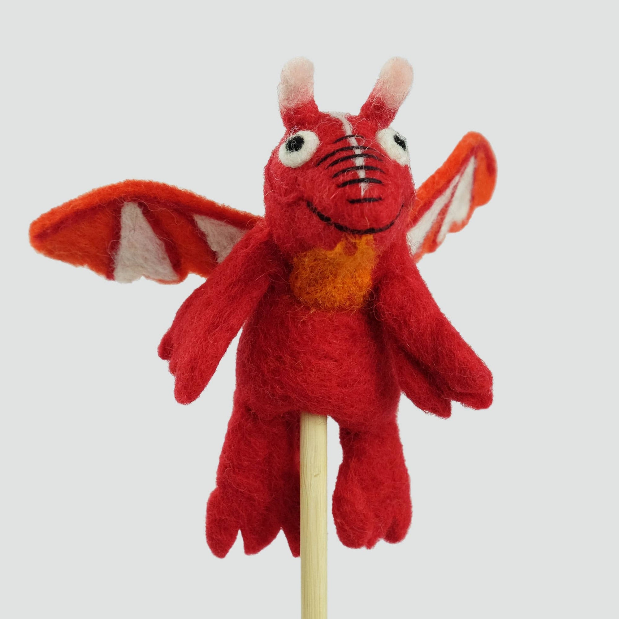 Felt Finger Puppet Dragons- Assorted Colors