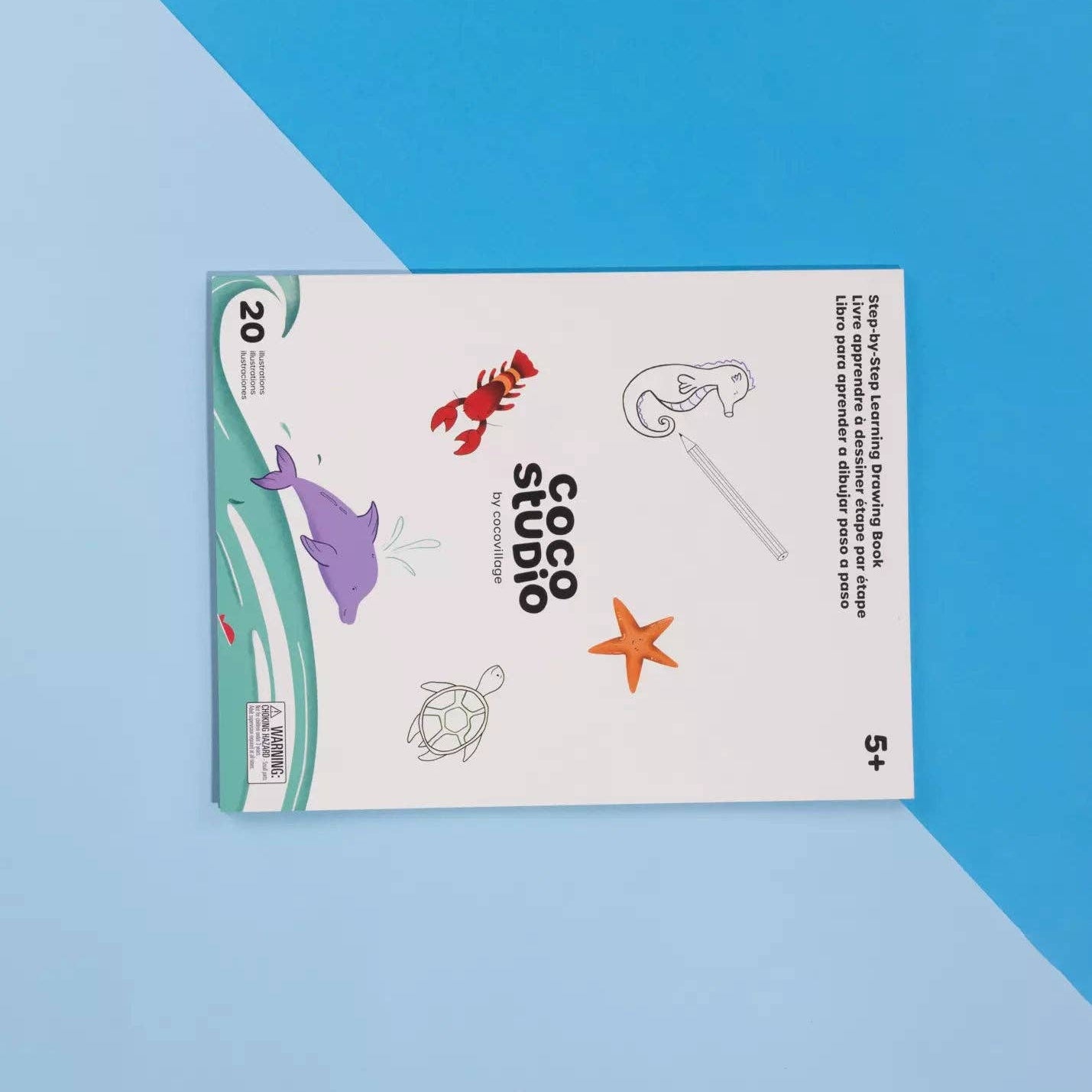 Step-by-Step Drawing Book–Under the Sea
