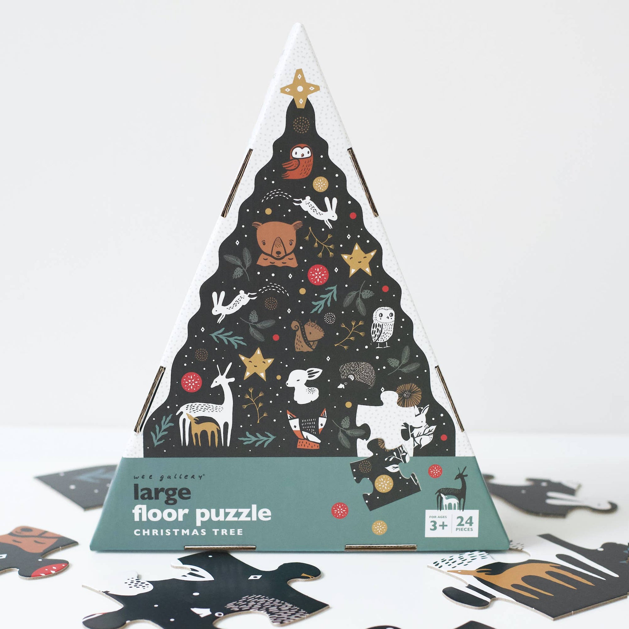 Christmas Tree Floor Puzzle -24pcs