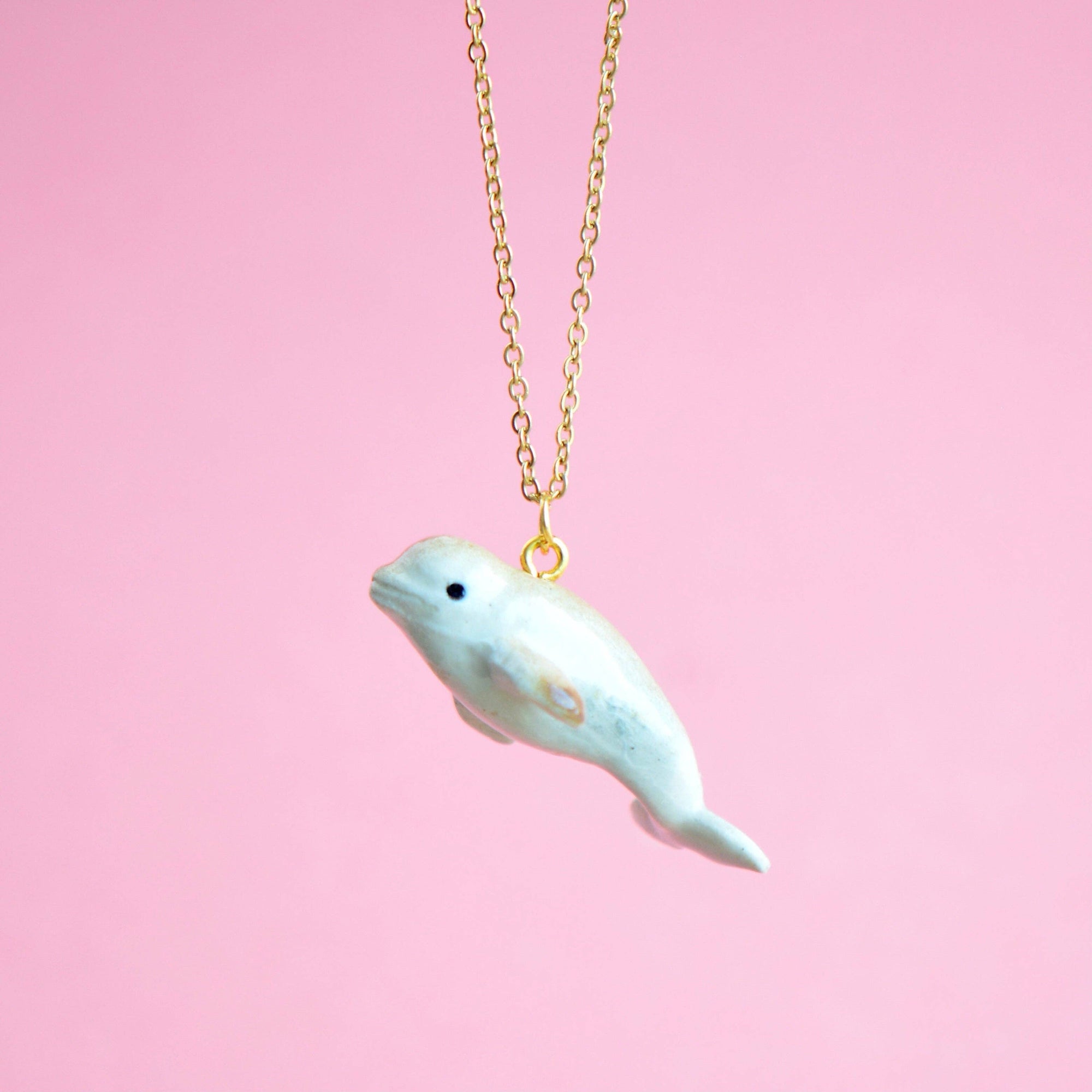 Beluga Whale Necklace