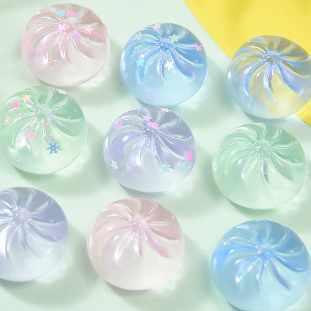 Mini maltose dumpling squishy toy for stress relief-4pack