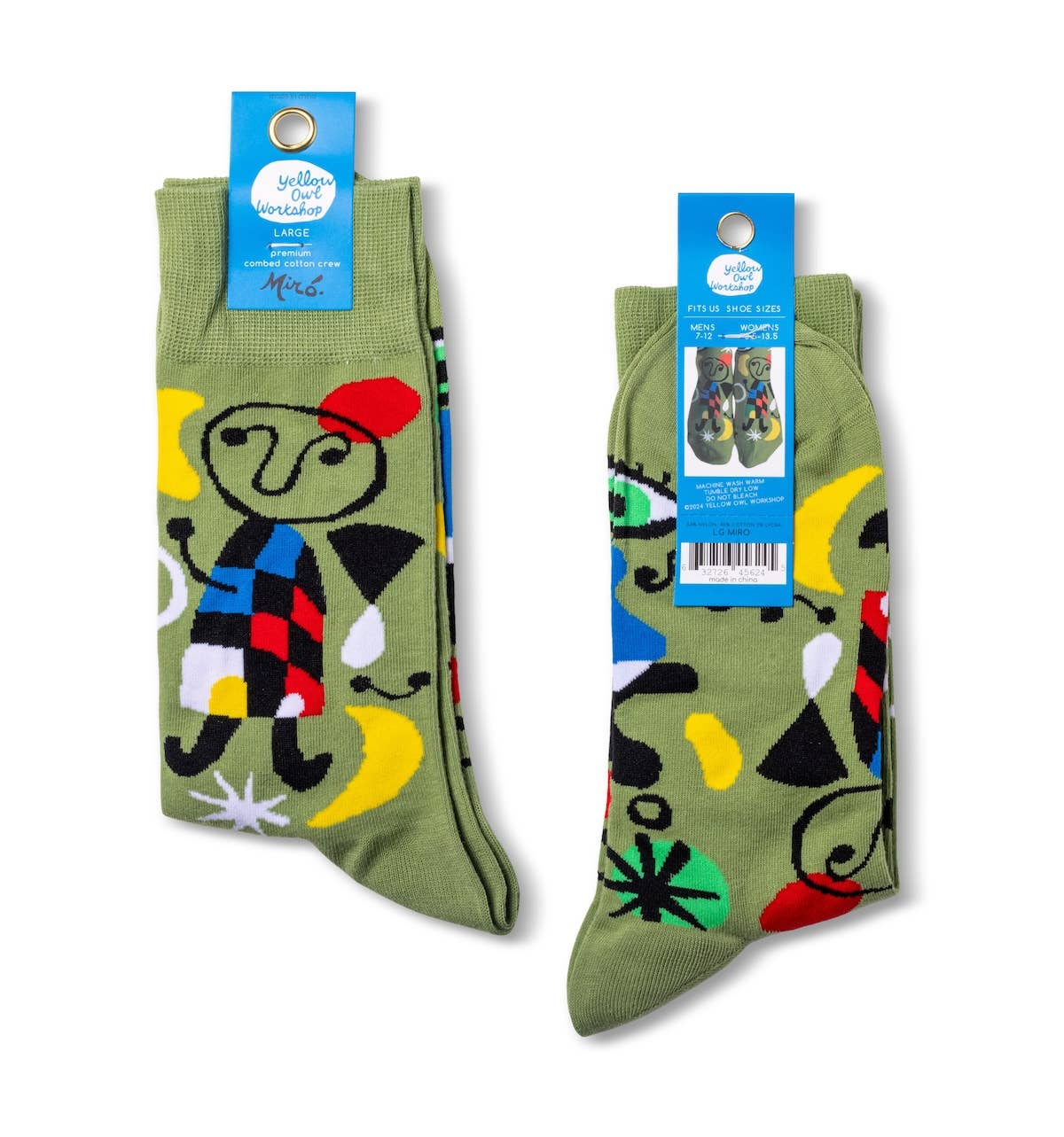 Miró - Large Crew Socks
