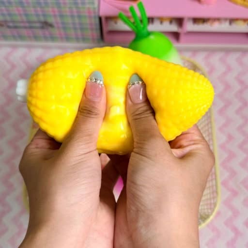 NEW! Corn Crunch Squishy –  Crunchy ASMR Stress Relief