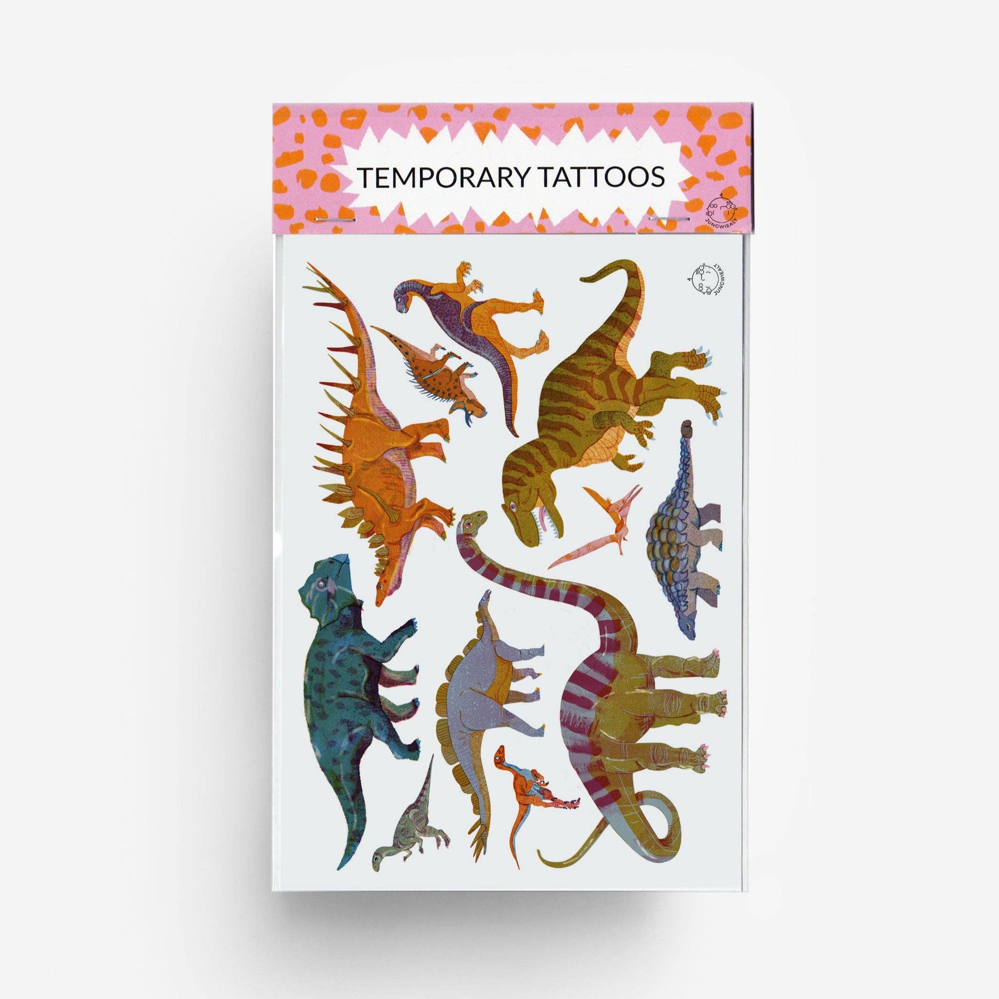 Dinosaur Temporary Tattoos -Barbara Dziadosz