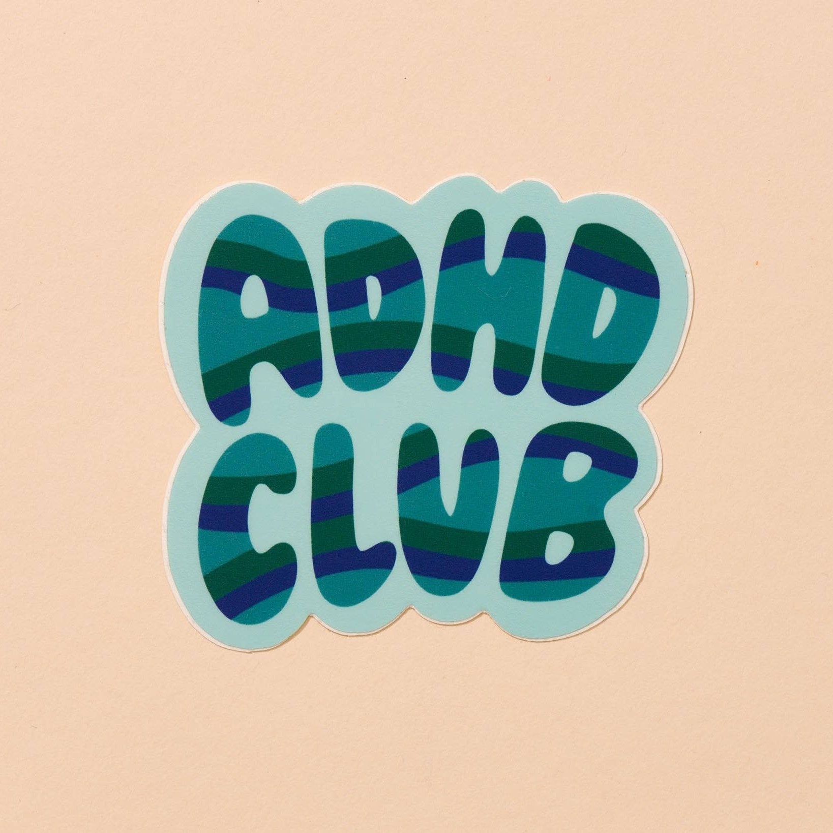 ADHD Club Vinyl Sticker