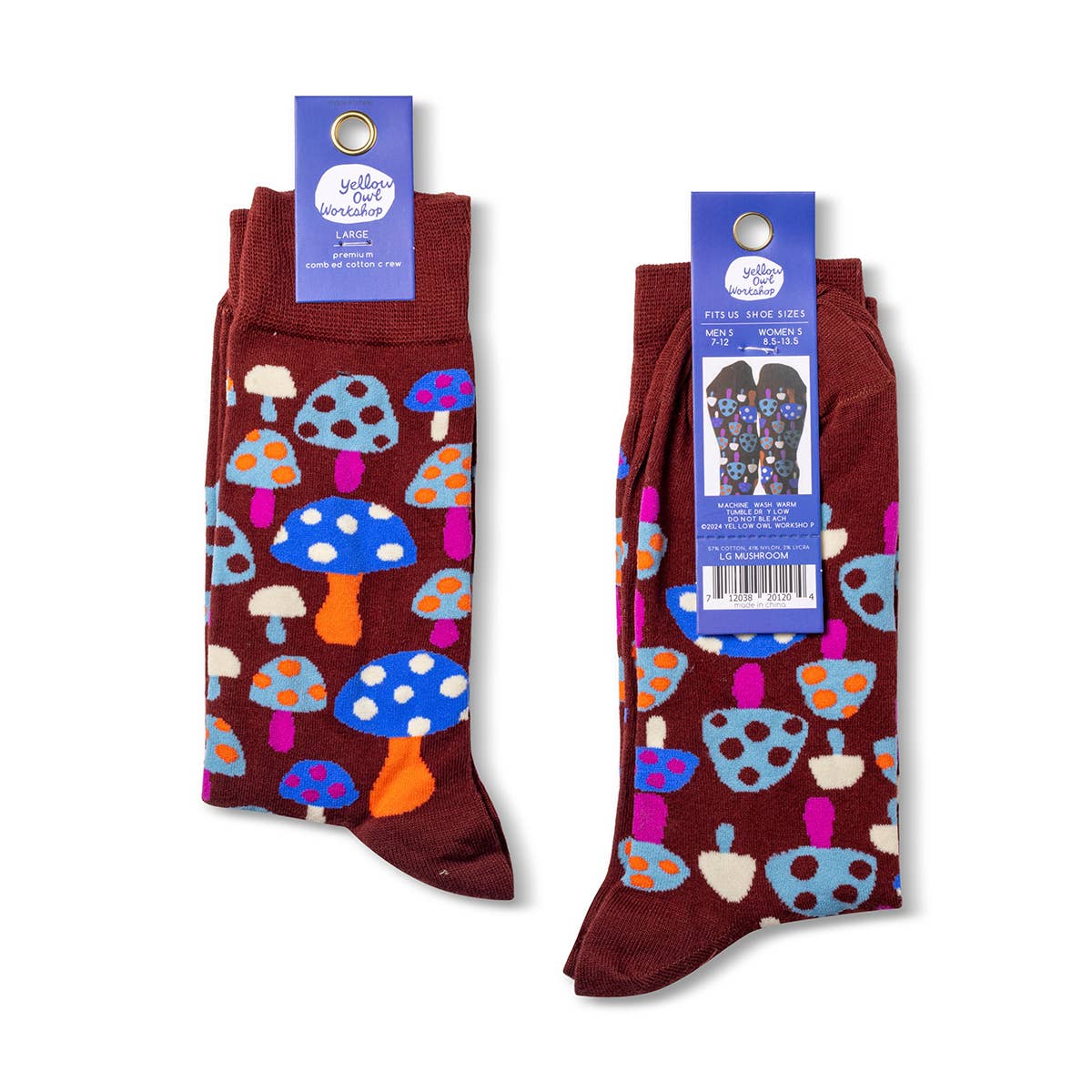 Mushroom Socks - Men's