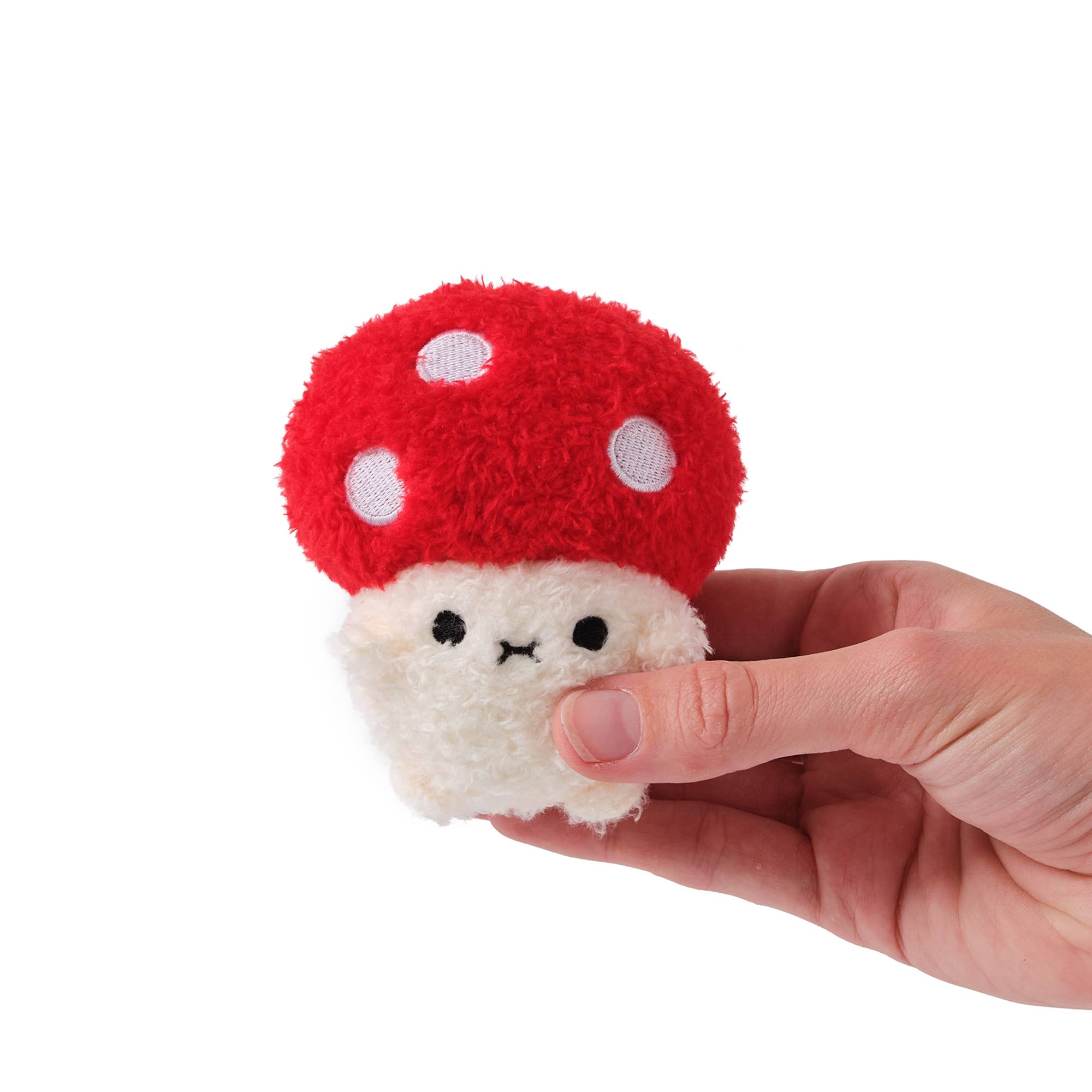 Ricemogu - Red and White Mushroom Keyring