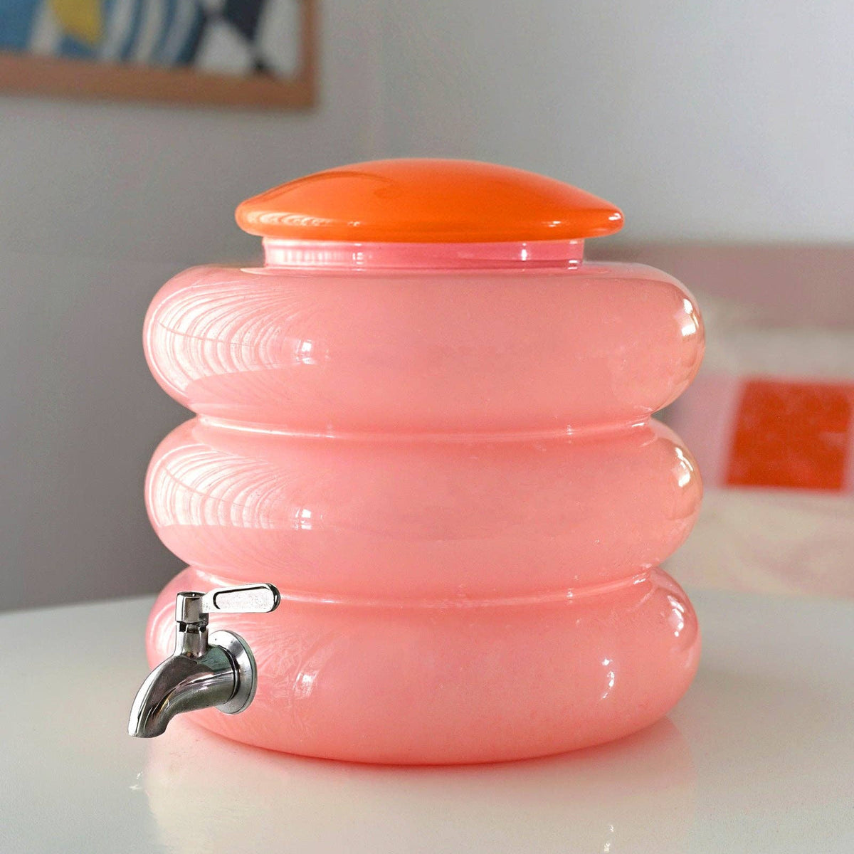 Salmon Drink Dispenser