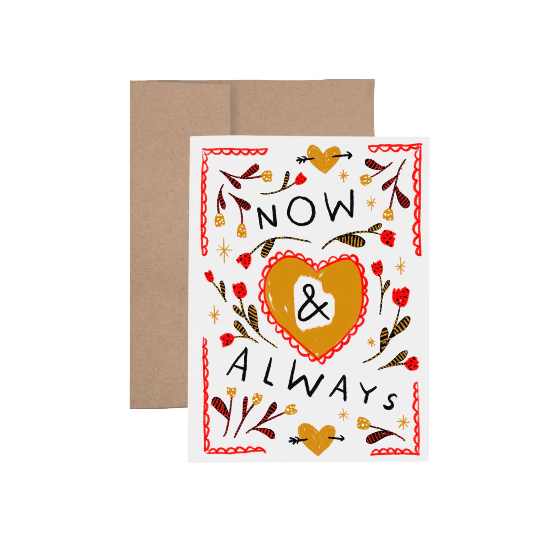 NOW & ALWAYS Greeting Card