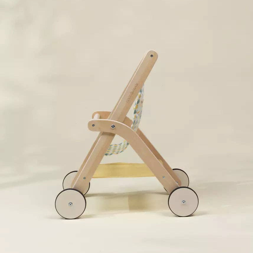 Wooden Dolls’ Stroller