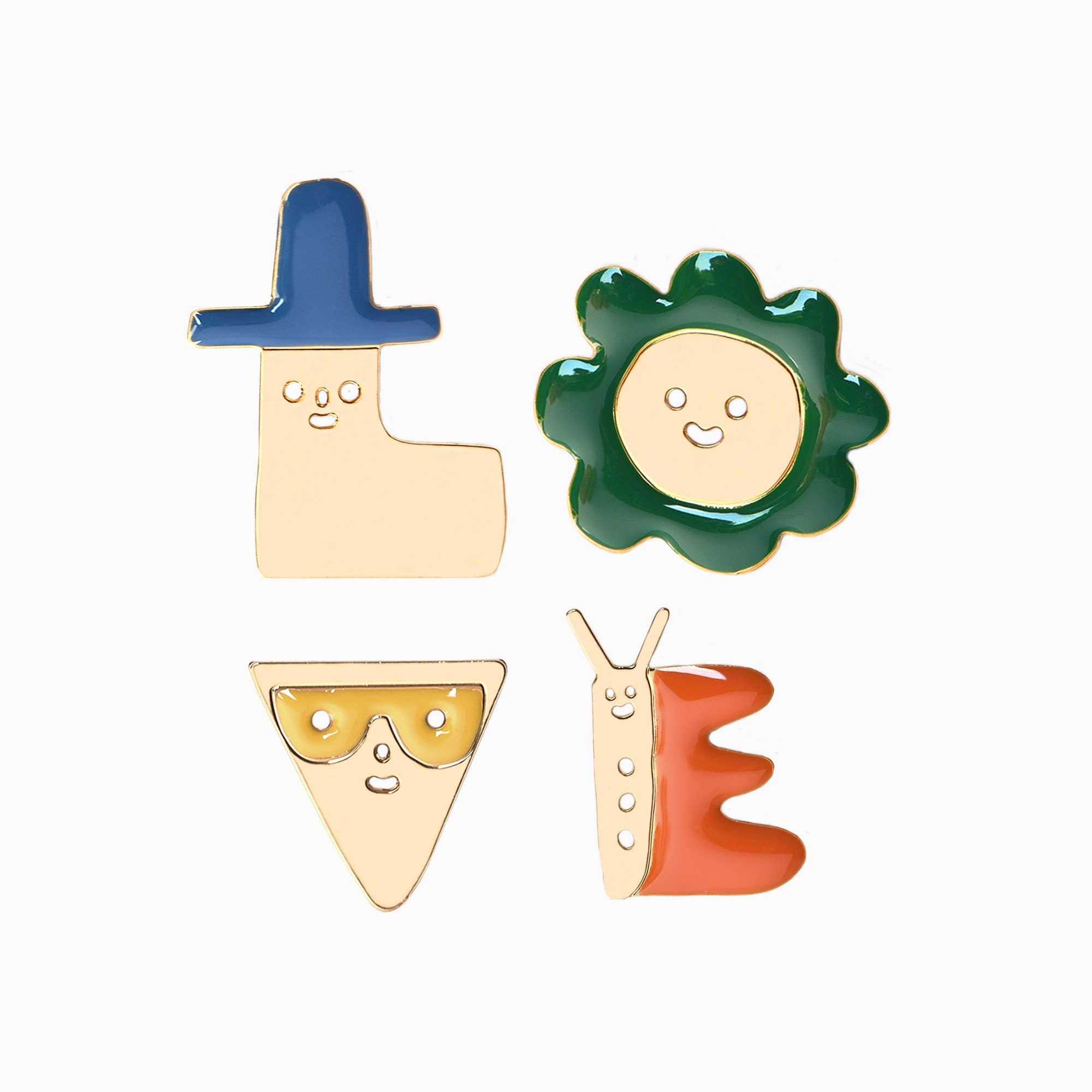 LOVE 4 lapel pins x Suzy Ultman