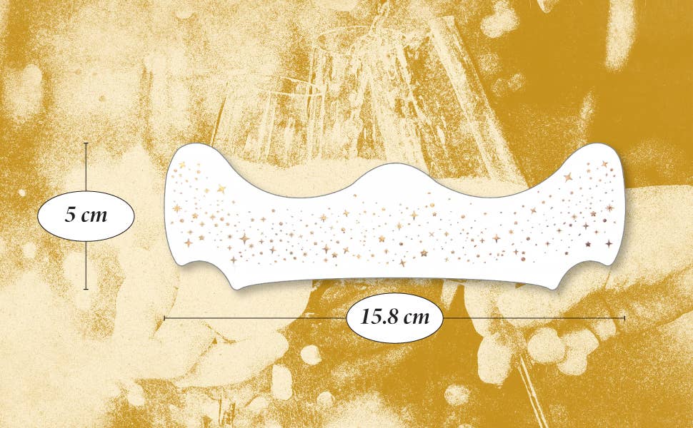 Measurement of a bone sample with a textured background