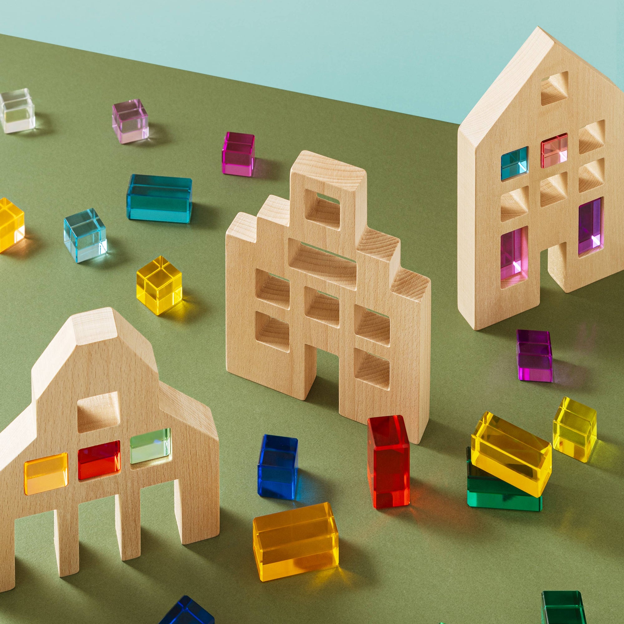Riley City Blocks & Gems Set