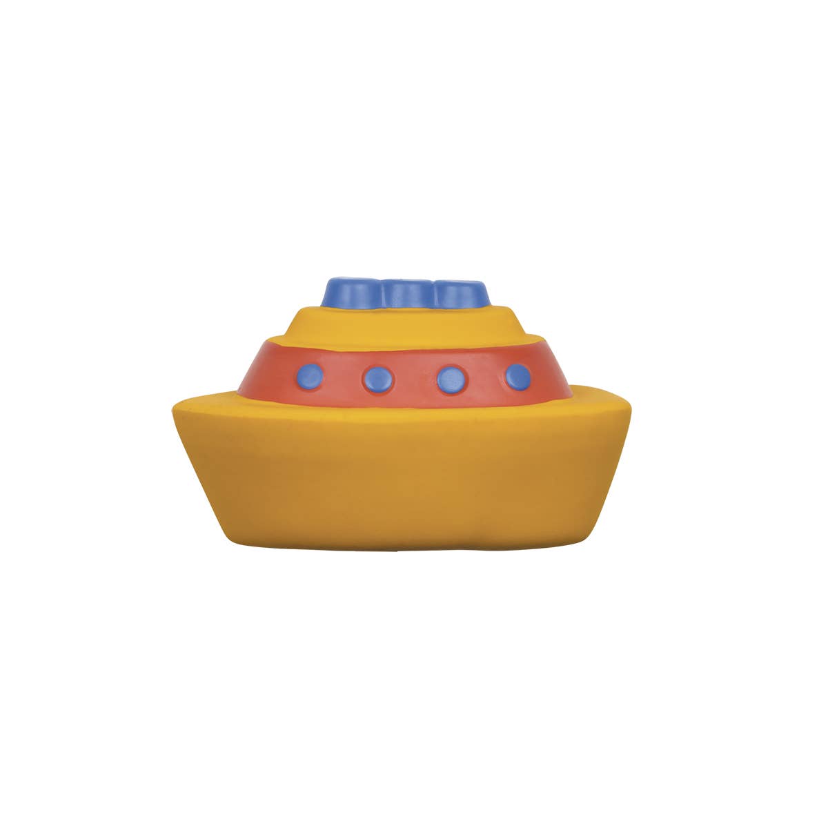 Natural rubber bath toy The Boat