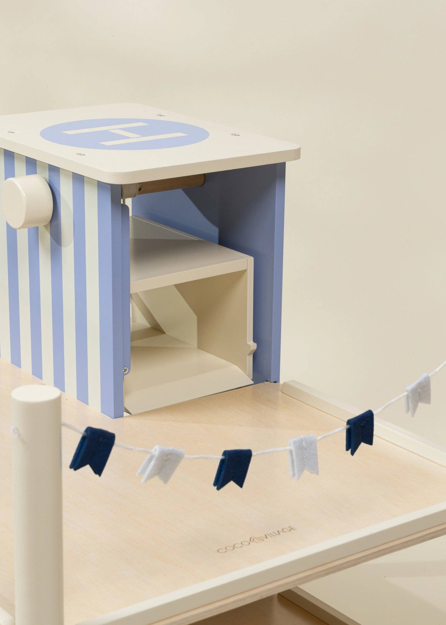 Oversized Wooden Parking Garage Playset