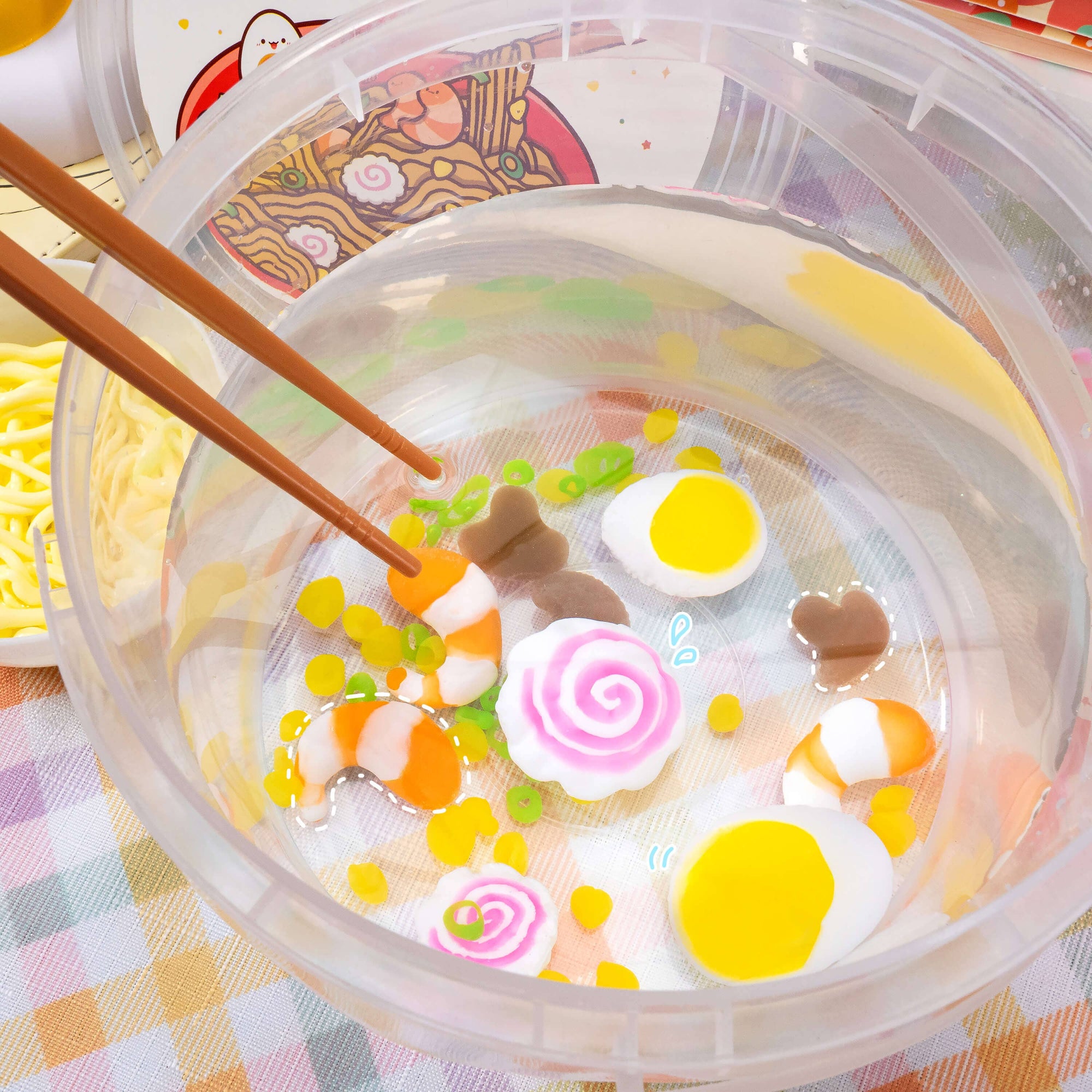 Instant Ramen Noodles Slime Science Kit