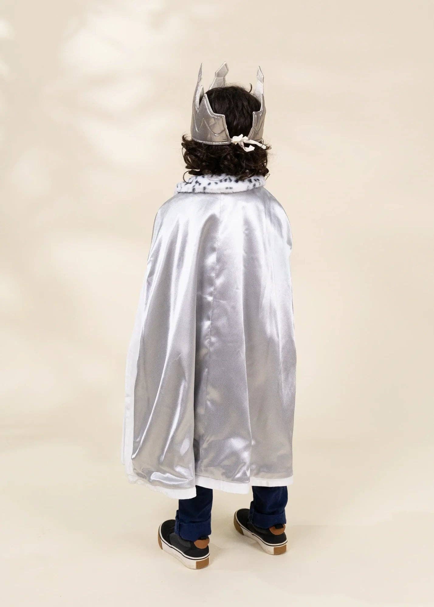 Role Play Dress-Up King Cape with Crown