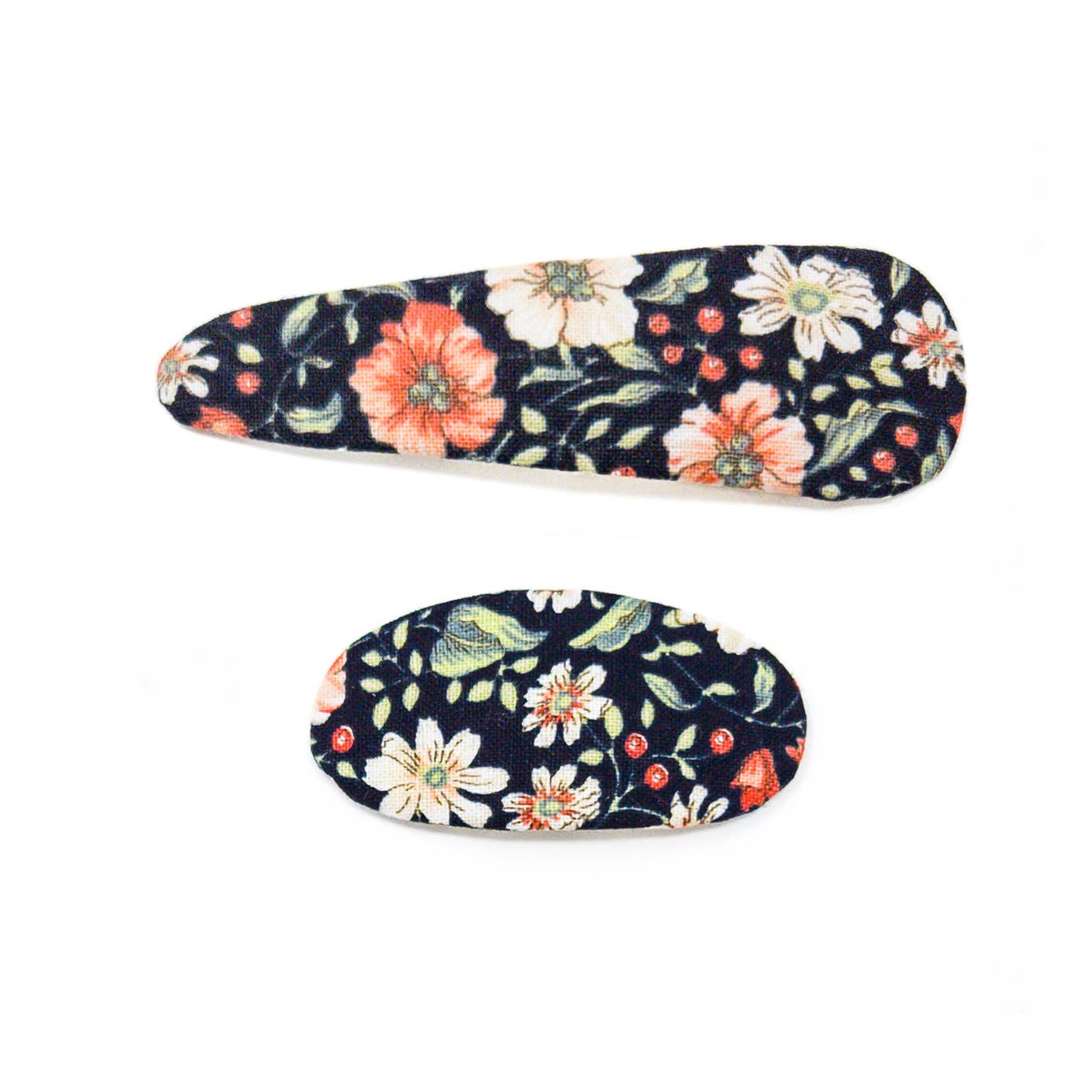 2pc Mixed Shape Clip Set  - Floral