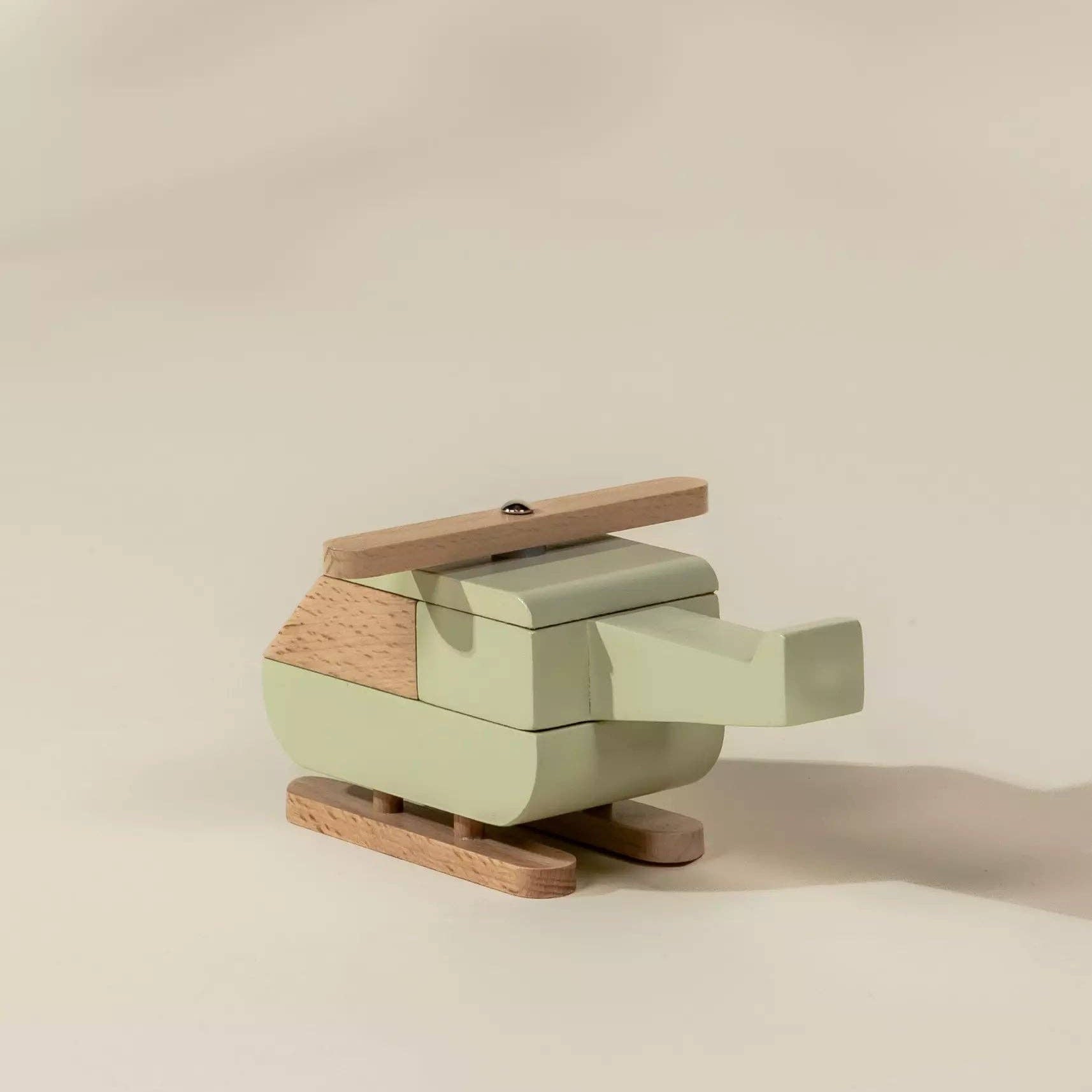 Wooden Vehicle - Helicopter