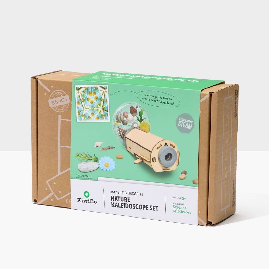 Nature Kaleidoscope Set packaging on a white background