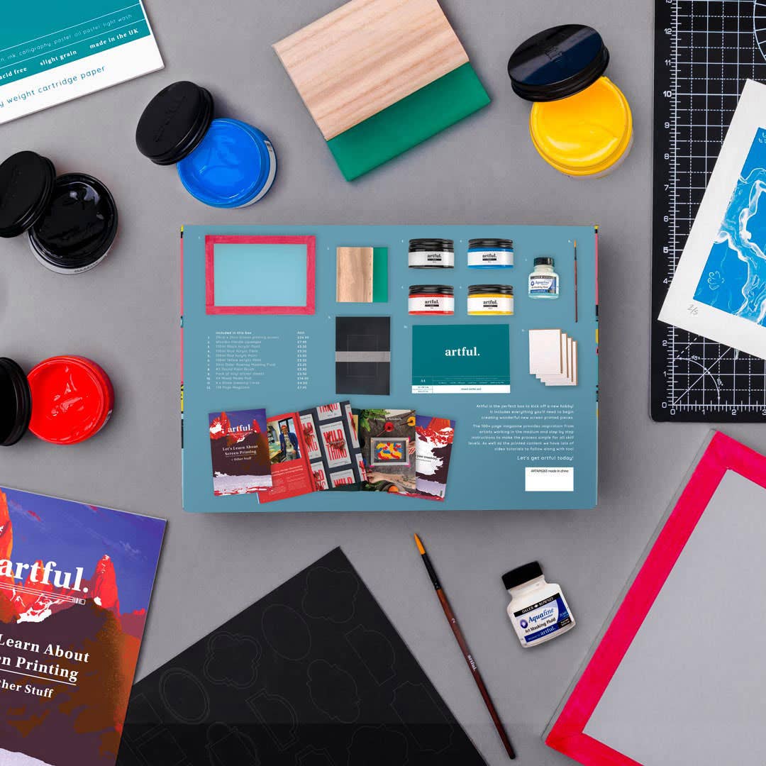 Artful: Art School in a Box - Screen Printing Edition