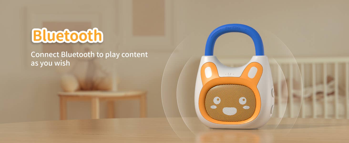 Pocket Bunny – Travel-Friendly Kids' Music Player & Soother