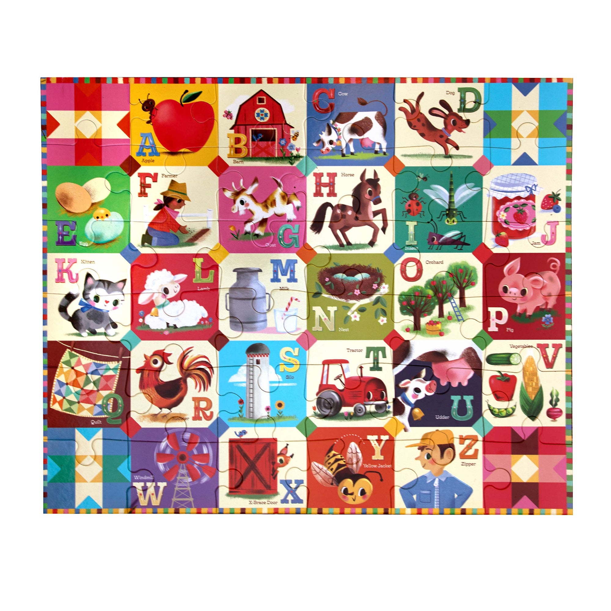 My Farm Alphabet 36 Piece Giant Puzzle