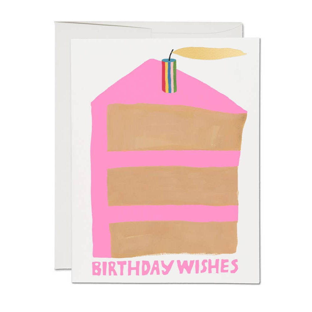 Piece of Cake Birthday card