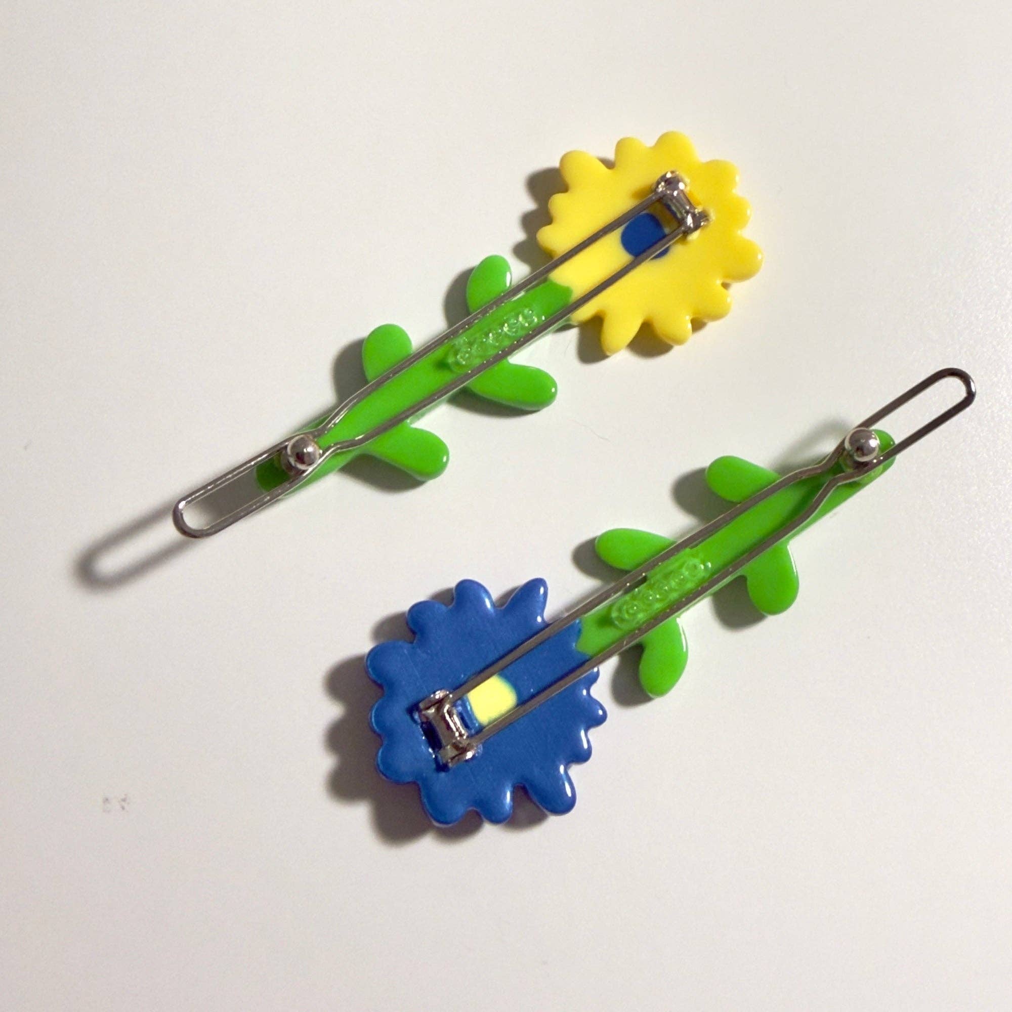 Tiny Flowers Hair Clip Duo