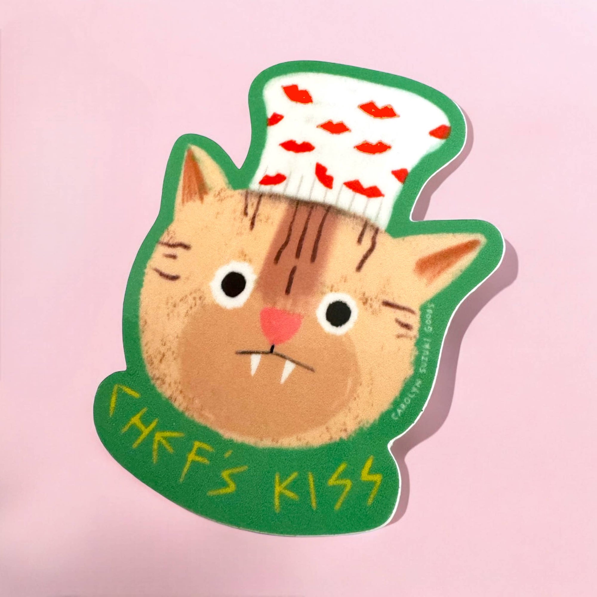Chef's Kiss - Die Cut Sticker - Carolyn Suzuki