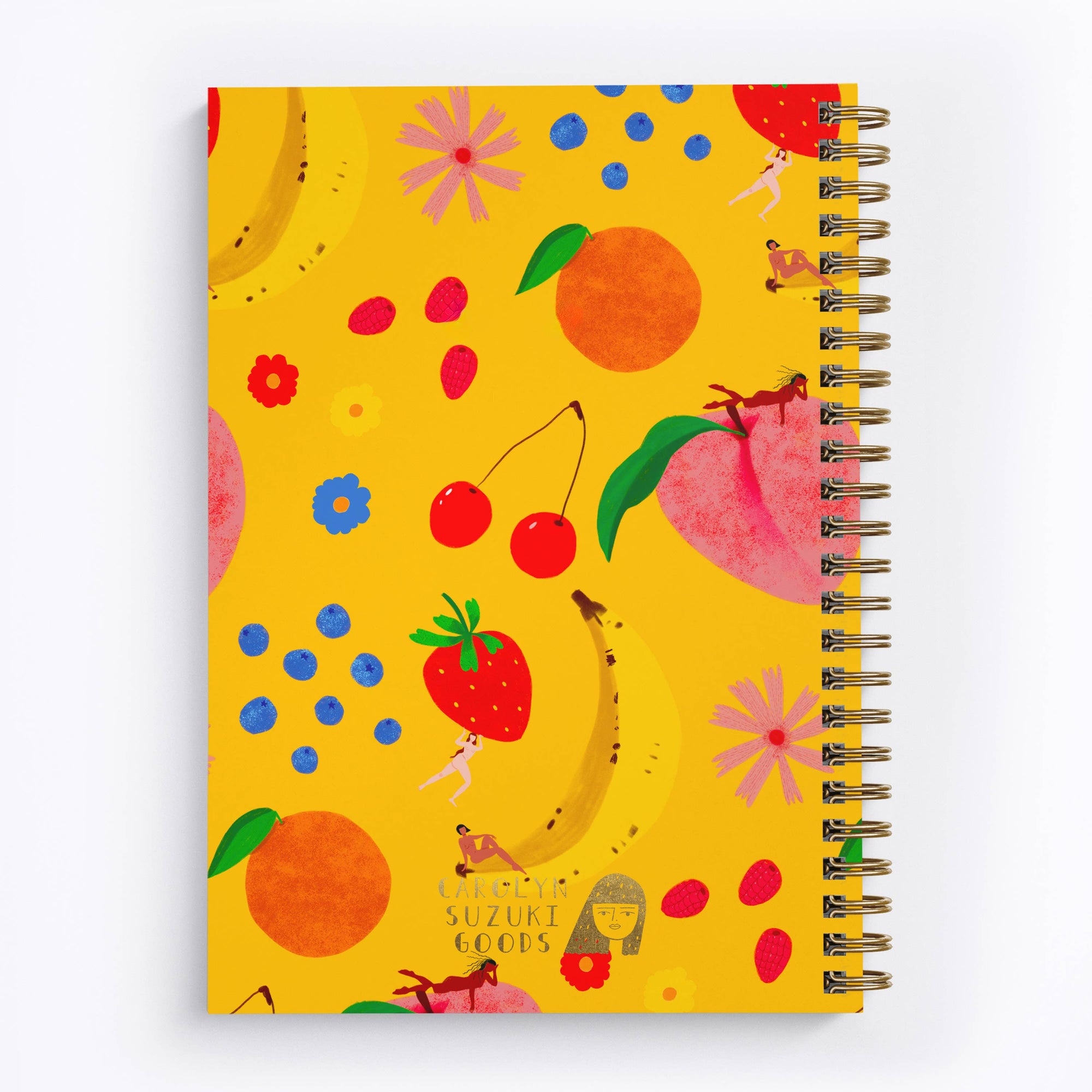 Fruitastic Spiral Notebook -Carolyn Suzuki