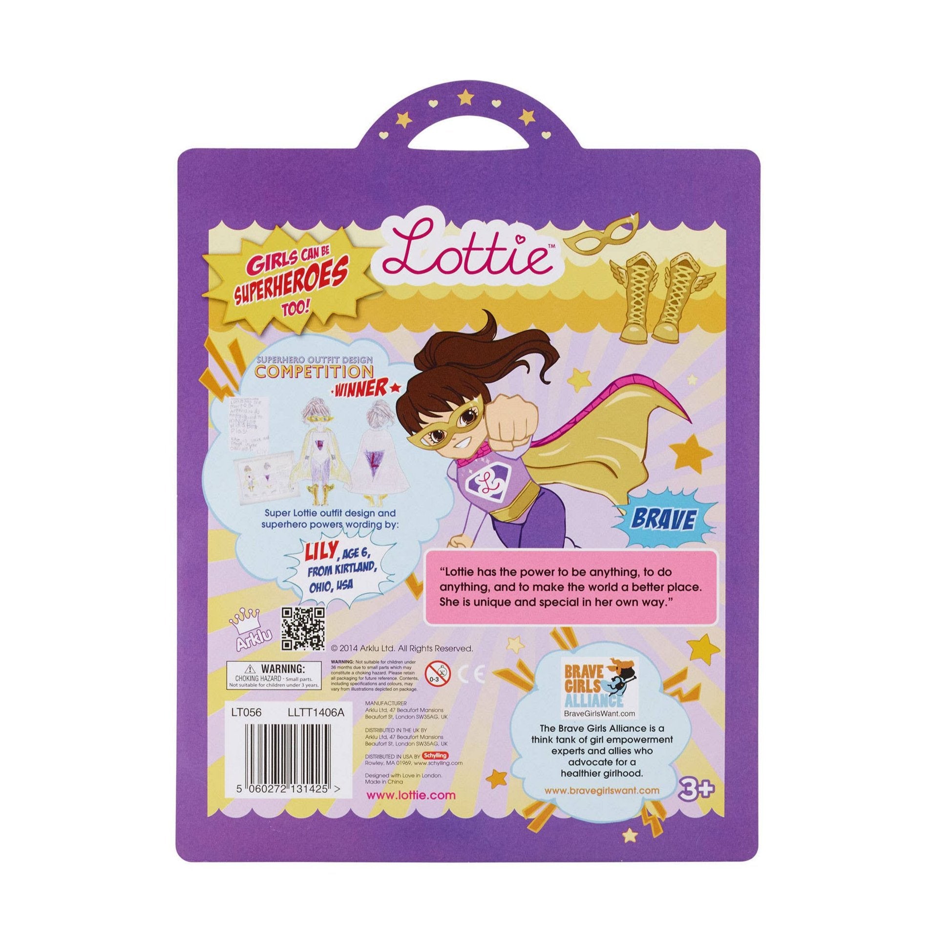 Lottie Doll: Superhero Outfit