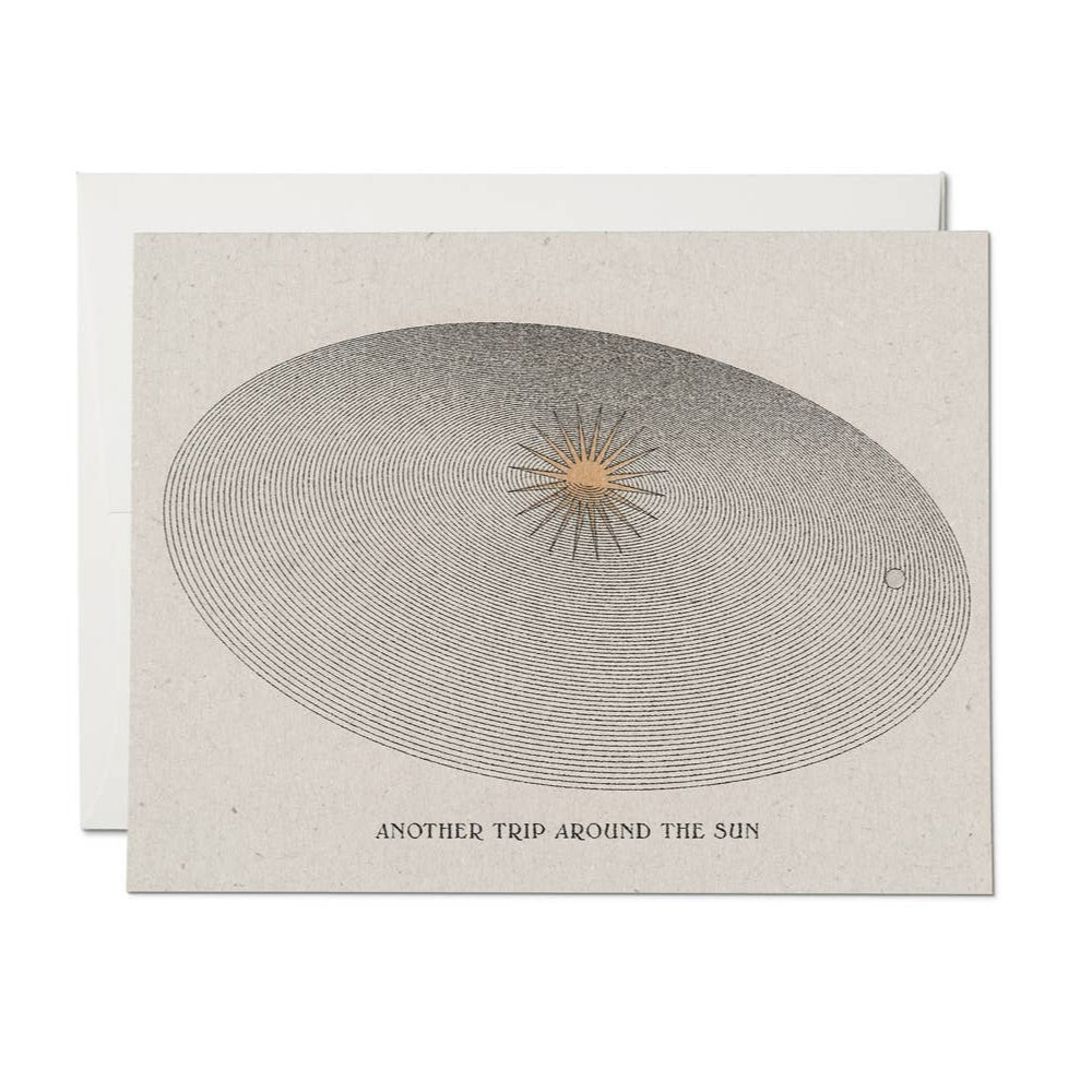 Around the Sun birthday card