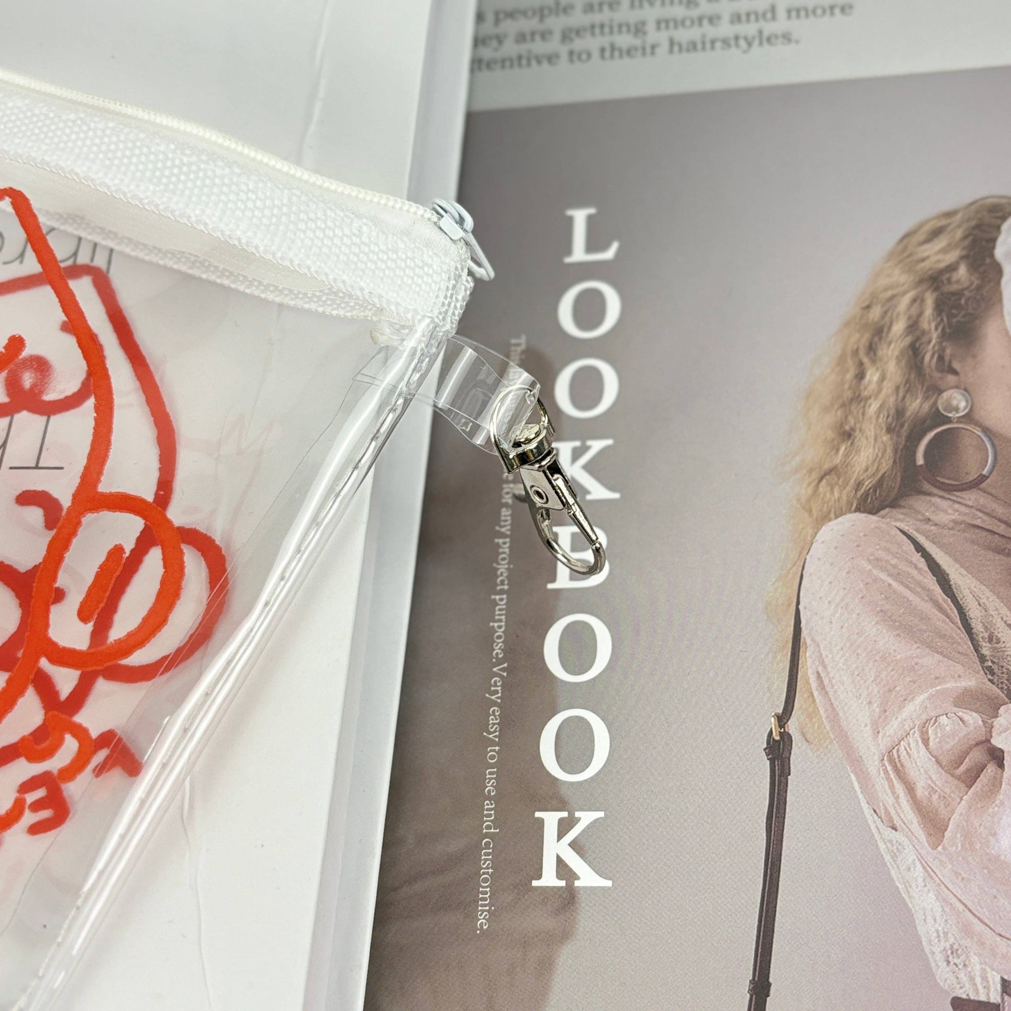 Clear vinyl plastic bag- Soosu