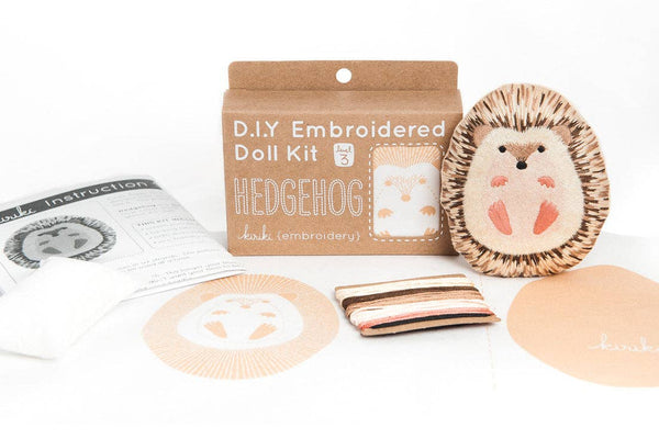 Hedgehog - Embroidery Kit  (12yrs-adult)