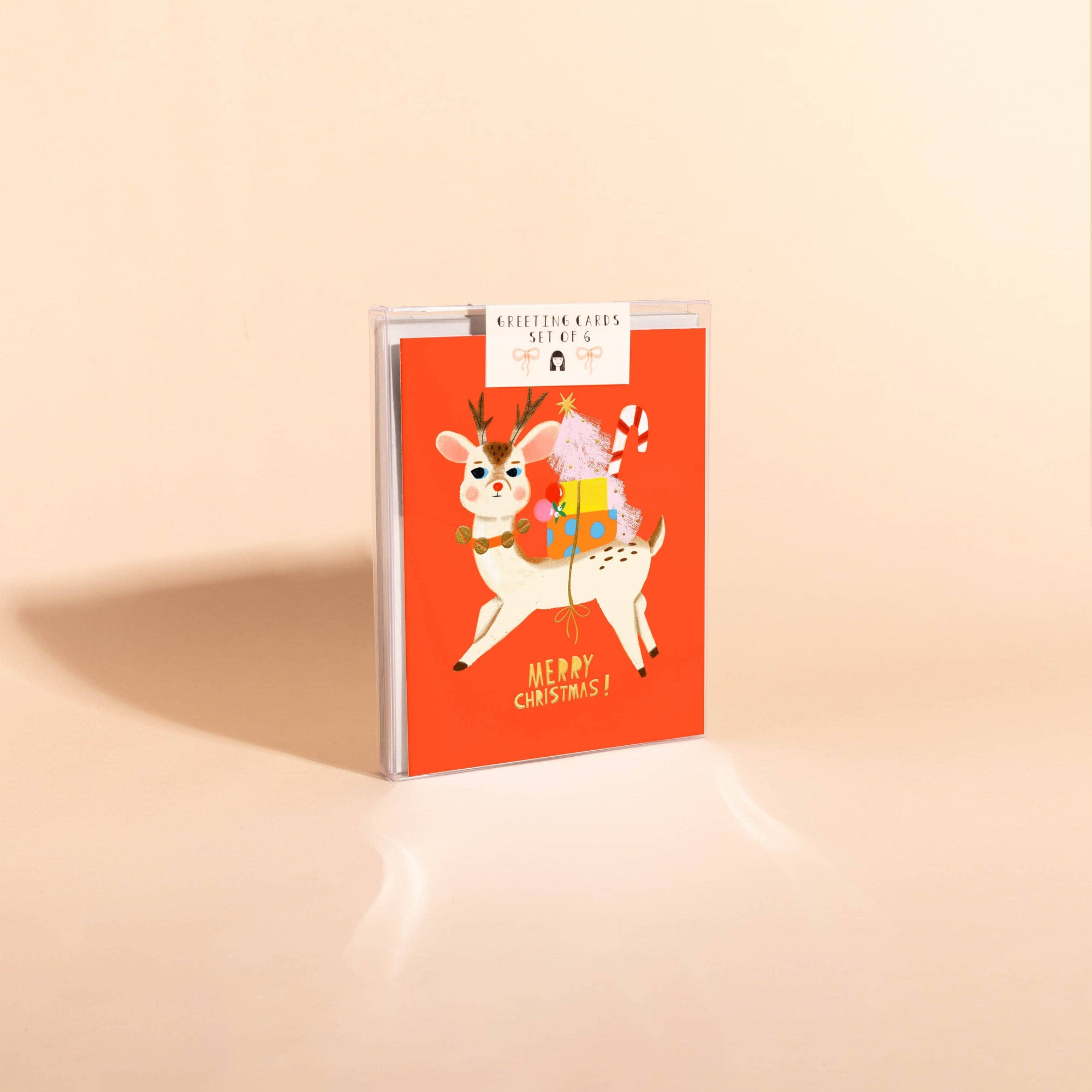 XMAS DELIVERY - Holiday Card Box Set of 6
