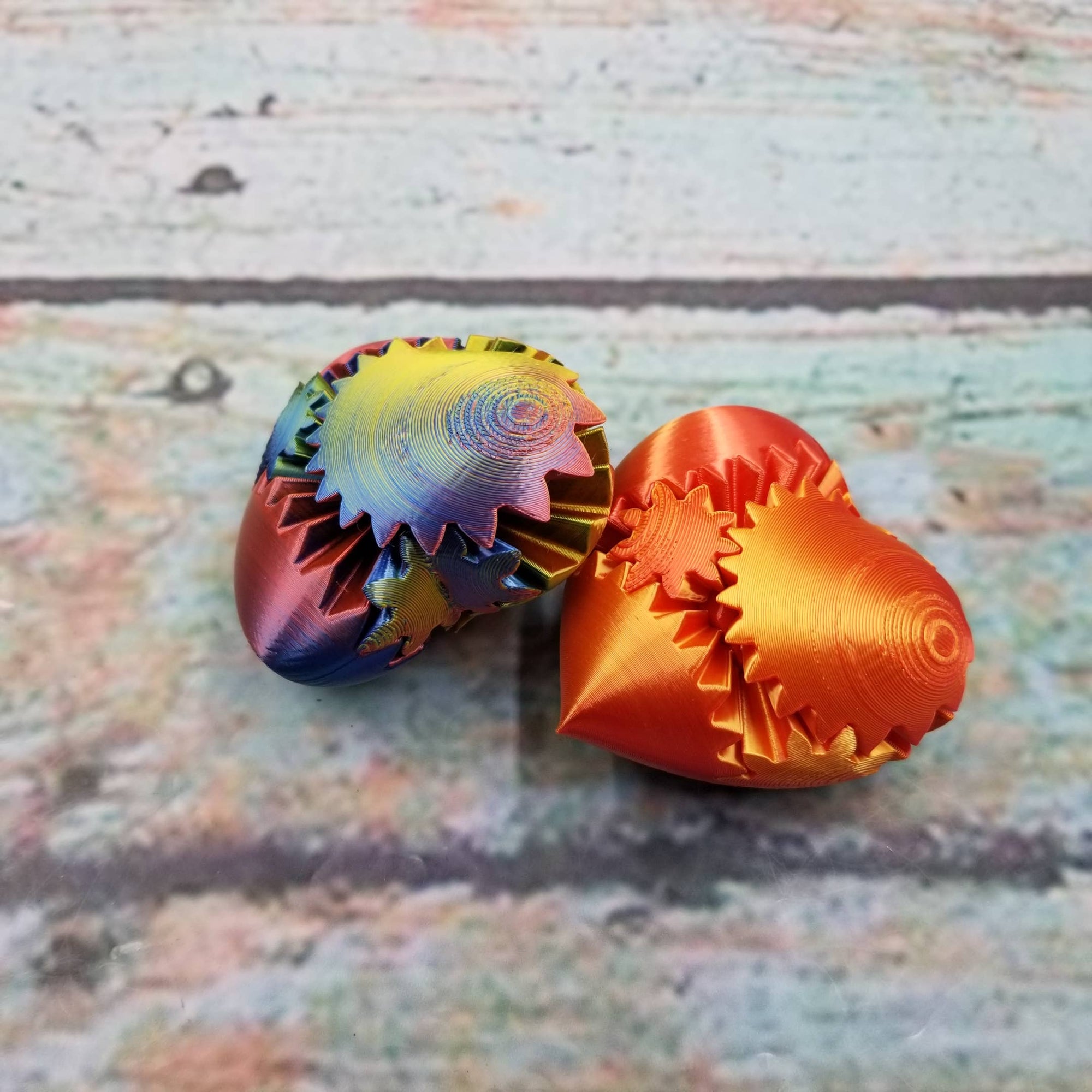 Gear Ball Rotation Heart Toy Fidget Toy