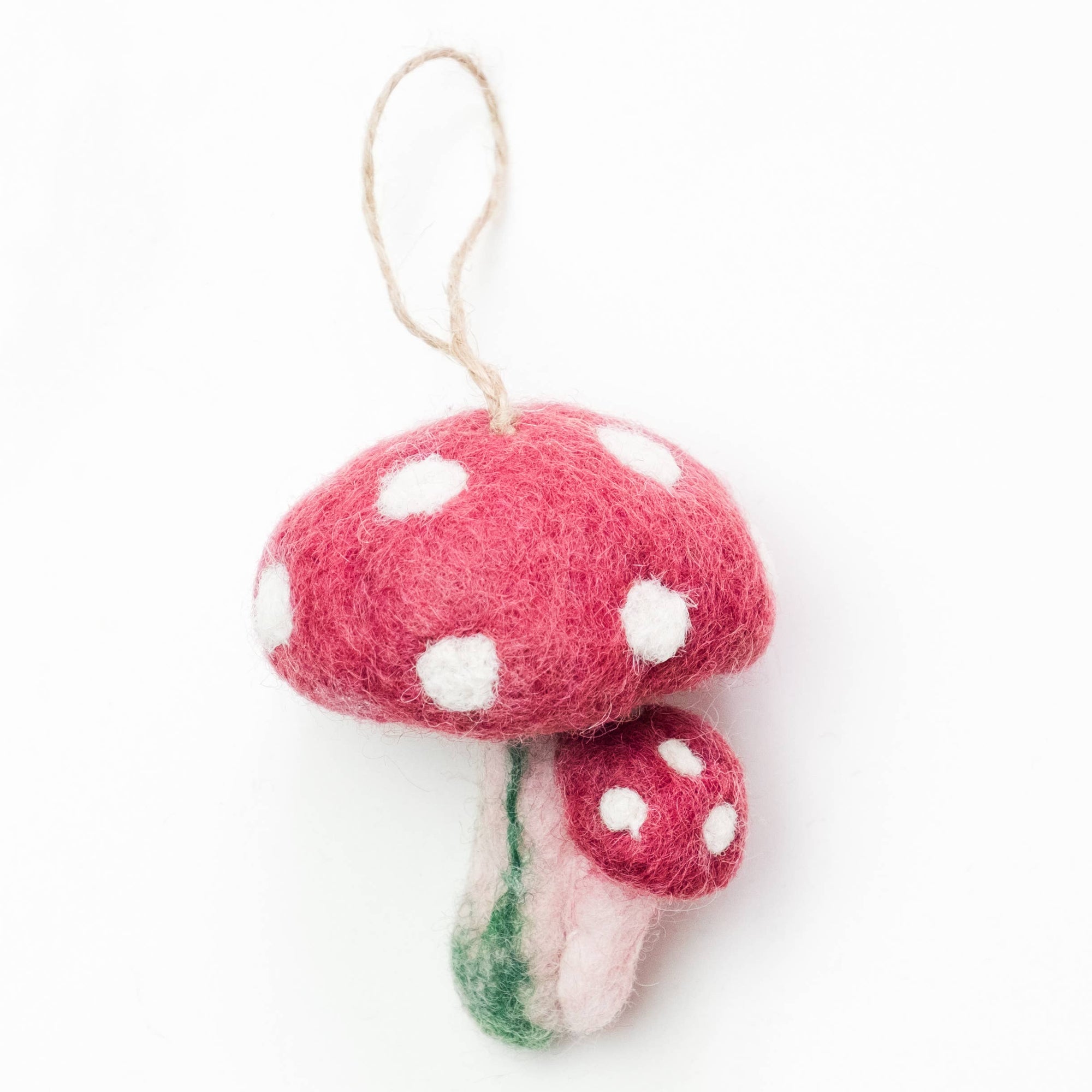 Felt Mushroom Ornaments