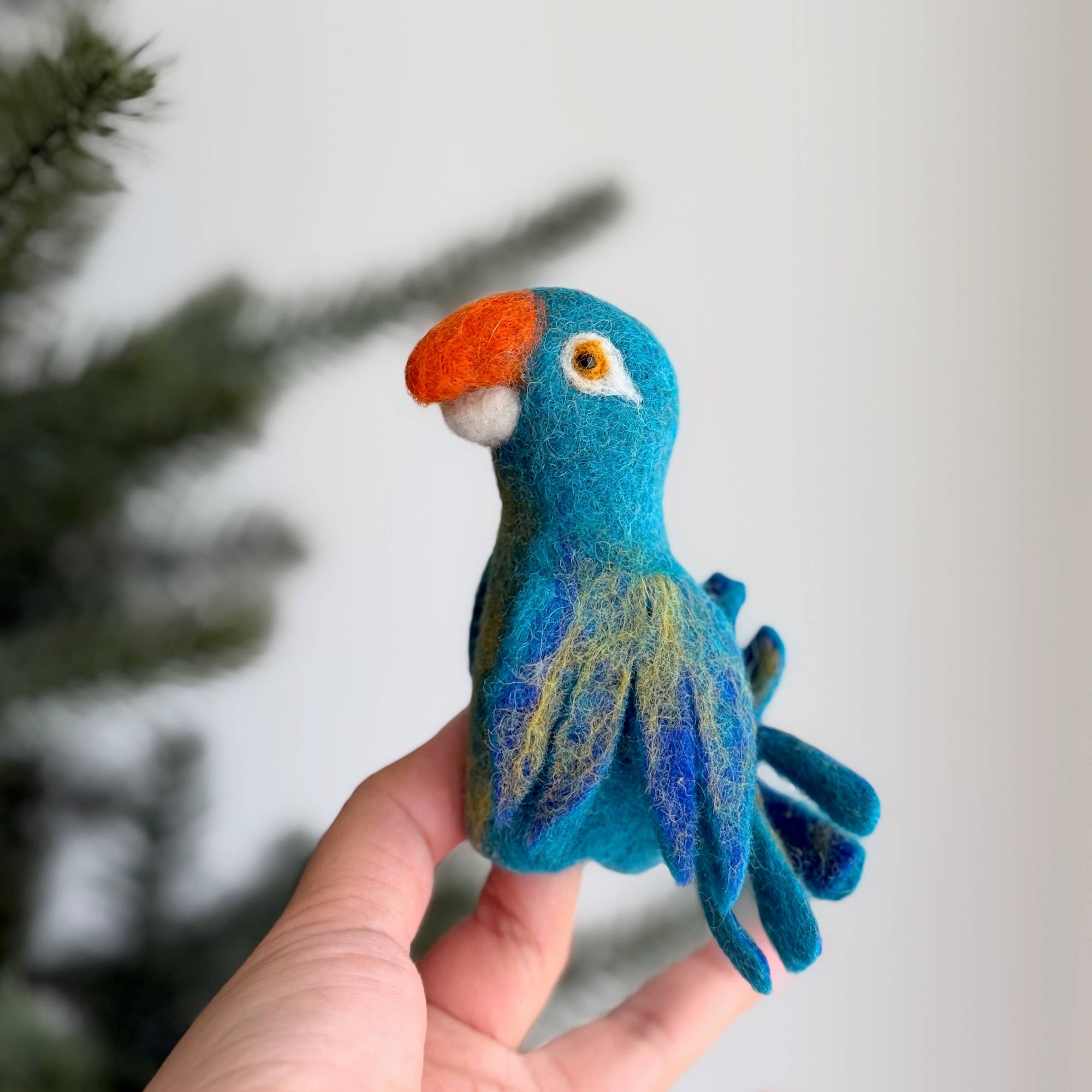Parrot Finger Puppet