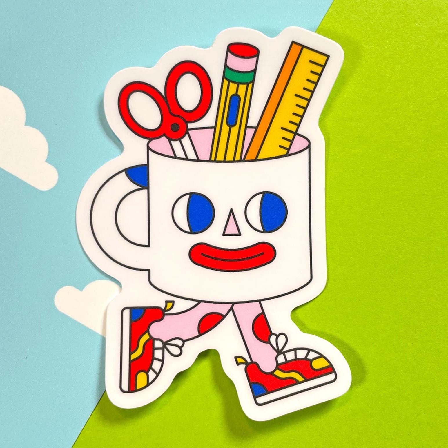 Cuppa Creativity Matte Vinyl Sticker