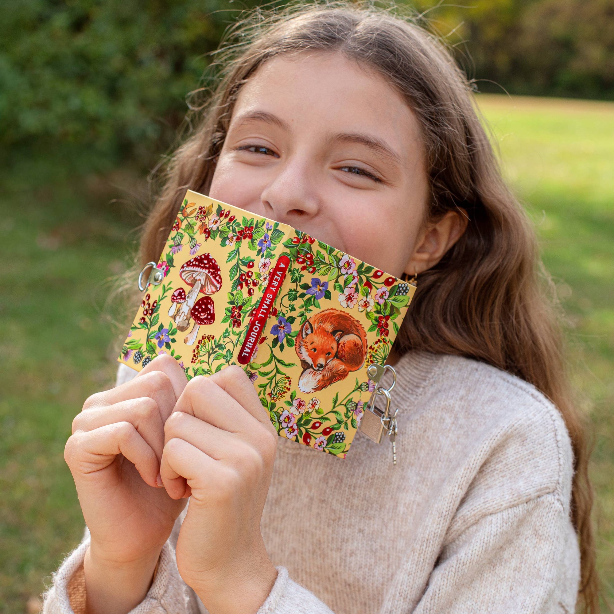 Meadow Very Small Locked Journal