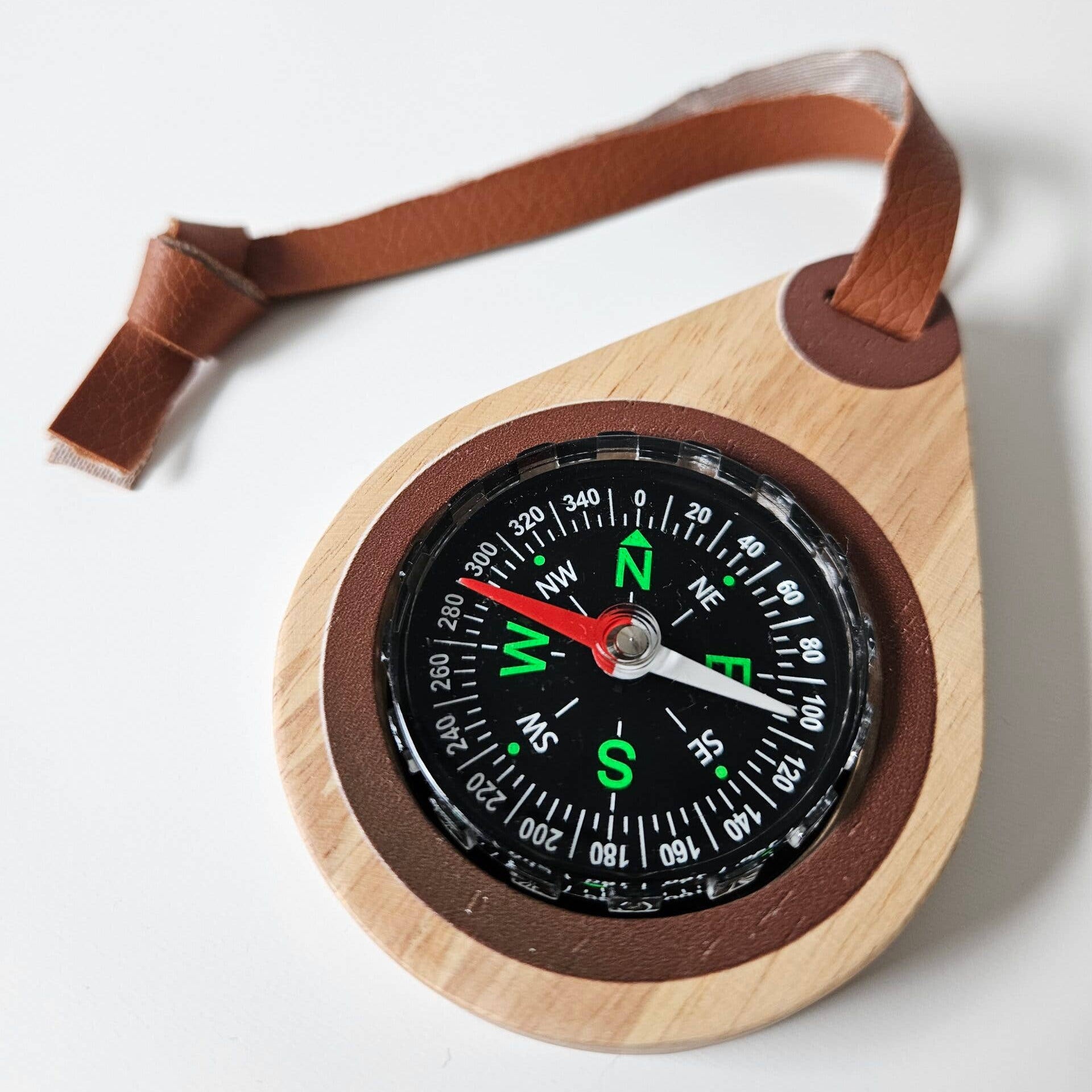 Wooden compass