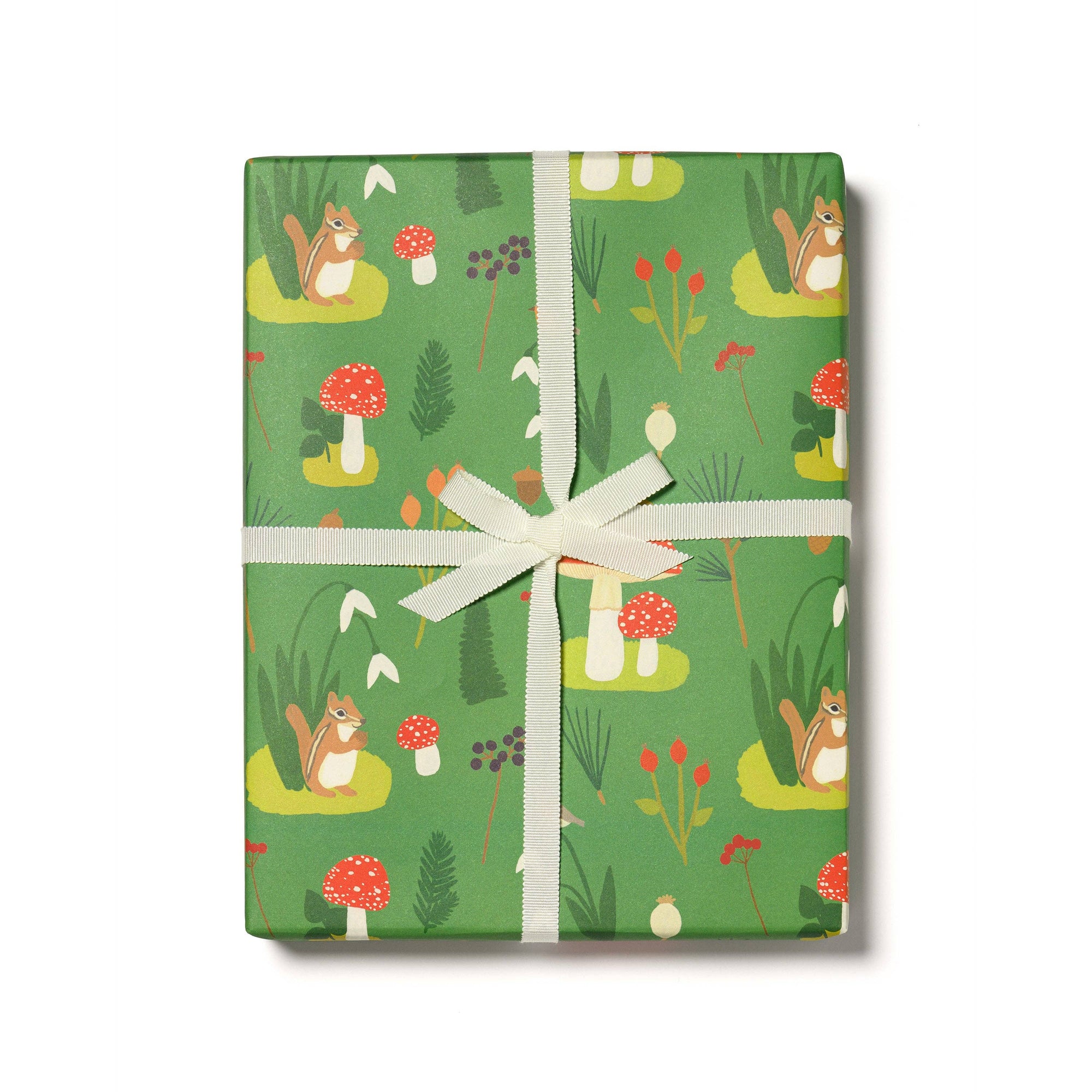 Forest Critters wrapping papers -roll of 3 sheets