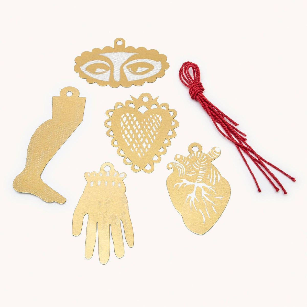 Milagros Charm Gift Tags -5pk