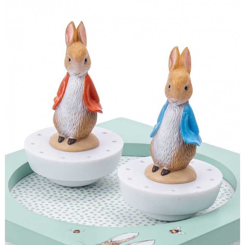 Peter Rabbit Dancing Music Box