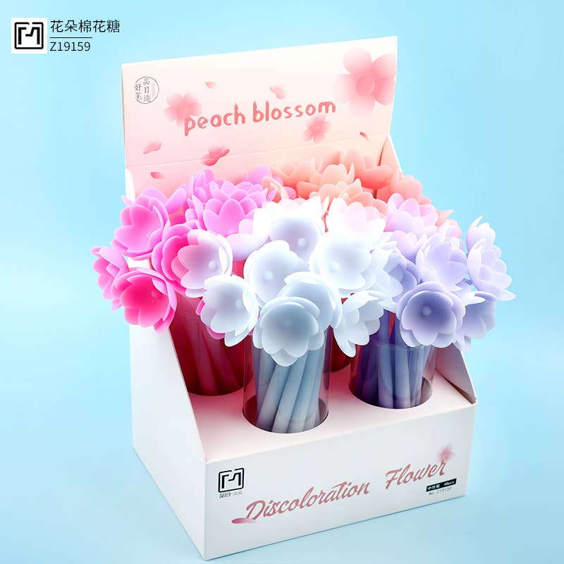 Peach Blossom Wiggle Gel Pen