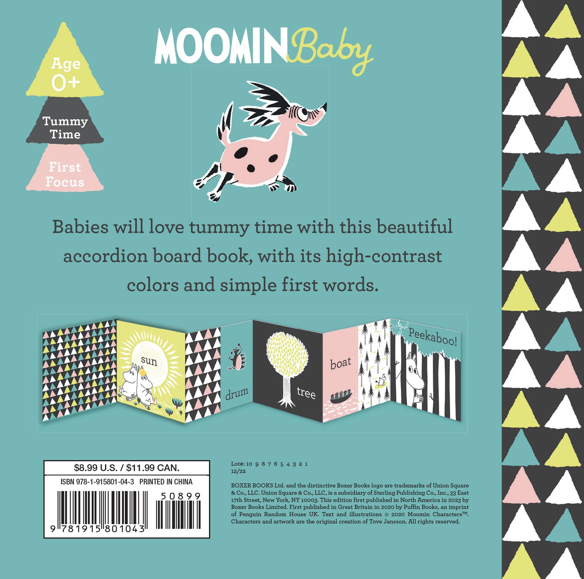 Moomin Words Tummy Time - Tove Jansson